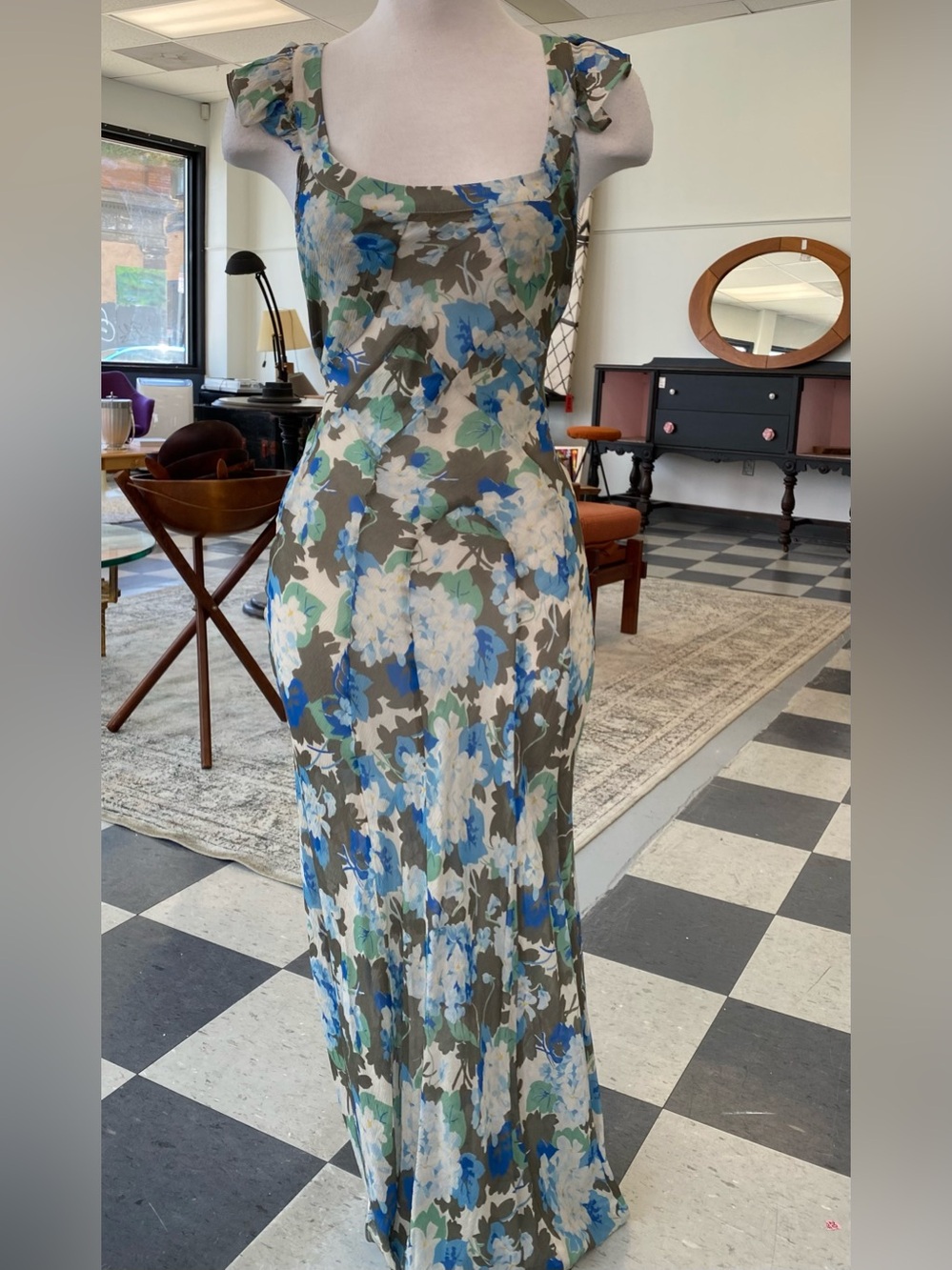Realisation Par floral maxi dress with